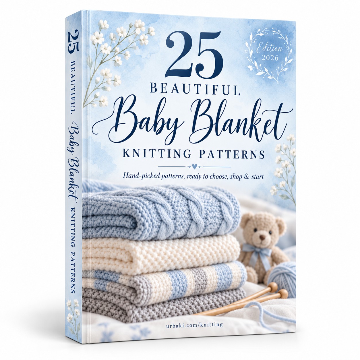 25 Beautiful Baby Blanket Knitting Patterns ebook