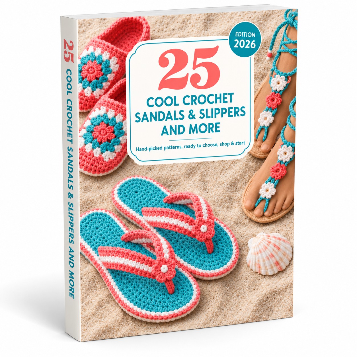 25 Cool Crochet Sandals, Slippers & More ebook
