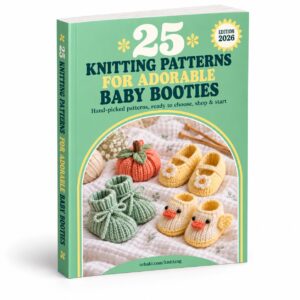 25 Knitting Patterns for Adorable Baby Booties