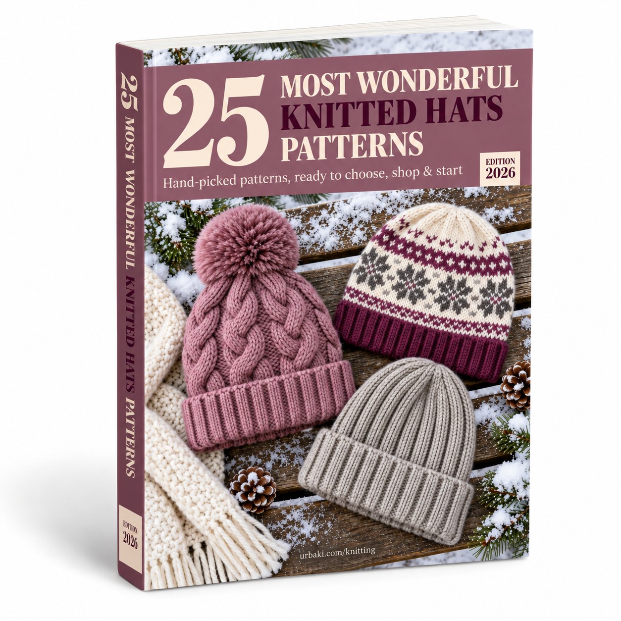 25 Knitting Patterns of The Most Wonderful Hats ebook