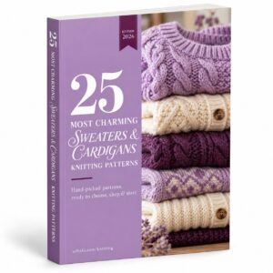 25 Most Charming Sweater & Cardigan Knitting Patterns