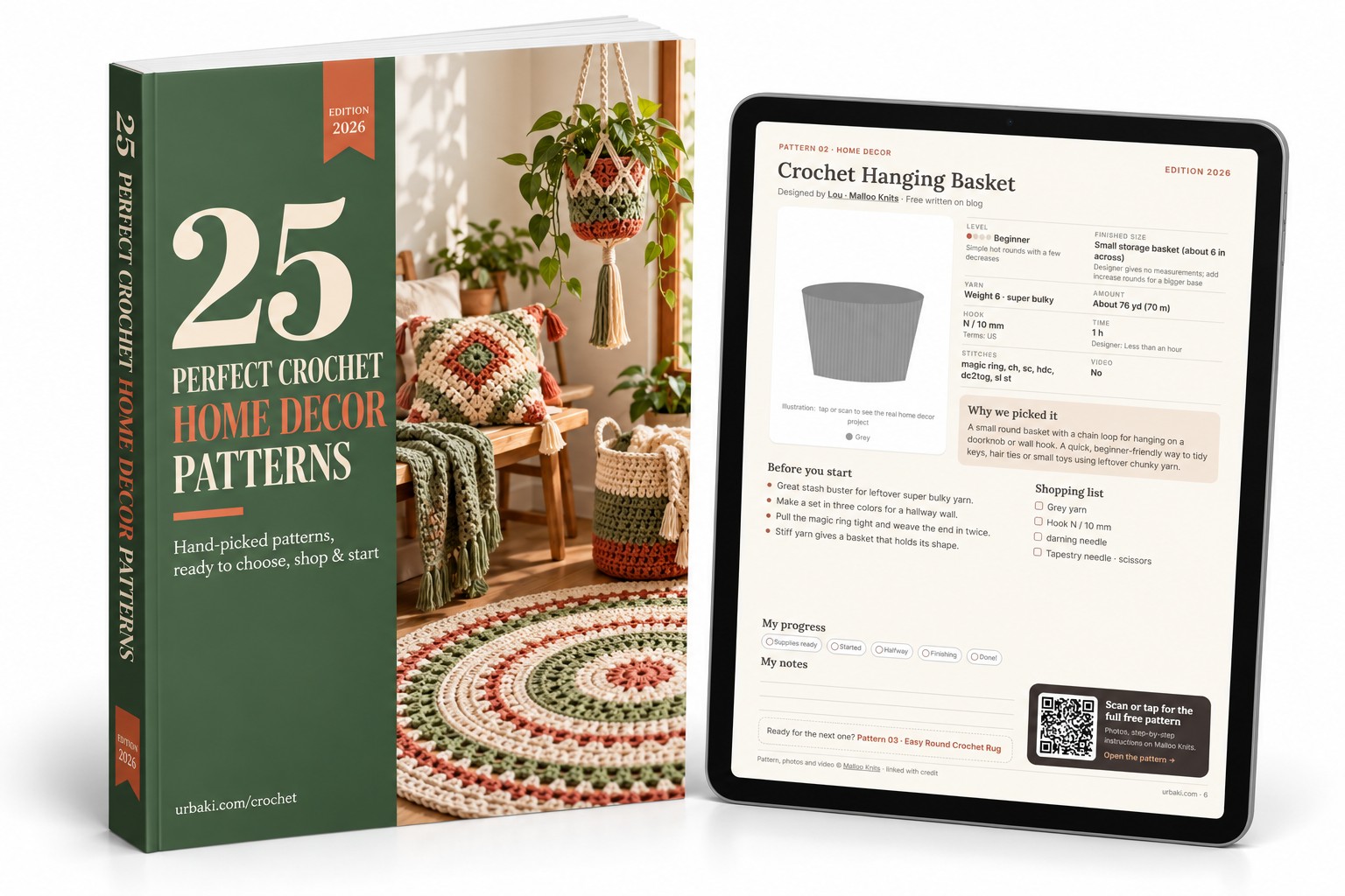 Inside 25 Perfect Crochet Patterns to Decorate Your Home, Edition 2026