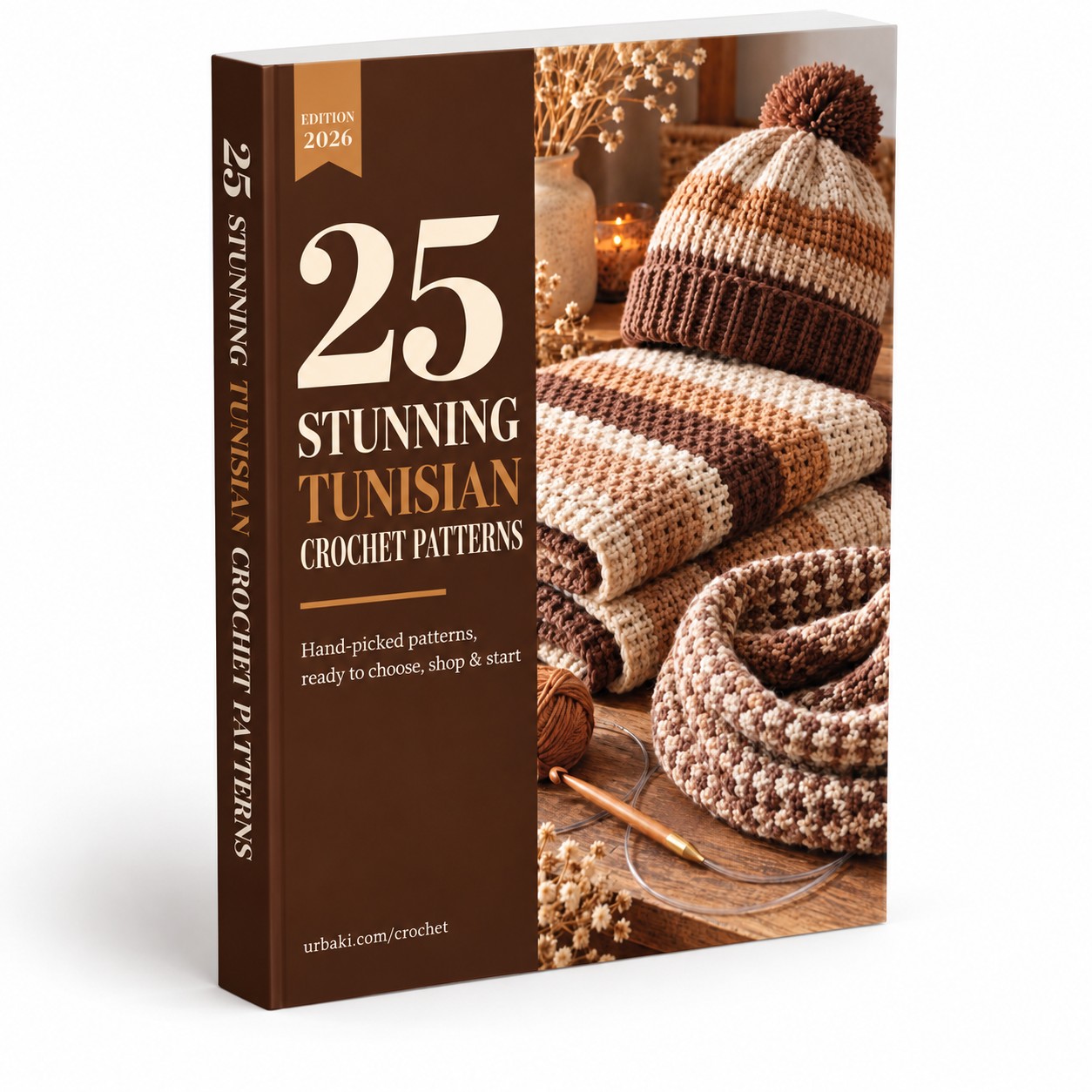 25 Stunning Tunisian Crochet Patterns ebook