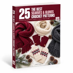 The Best 25 Scarves and Gloves Crochet Patterns ebook