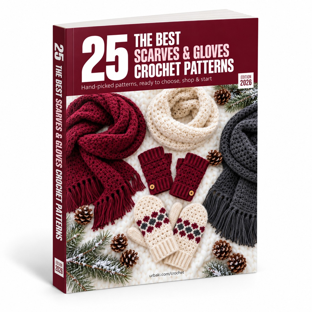 The Best 25 Scarves and Gloves Crochet Patterns ebook