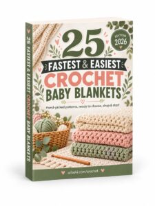 The 25 Fastest and Easiest Crochet Baby Blankets ebook